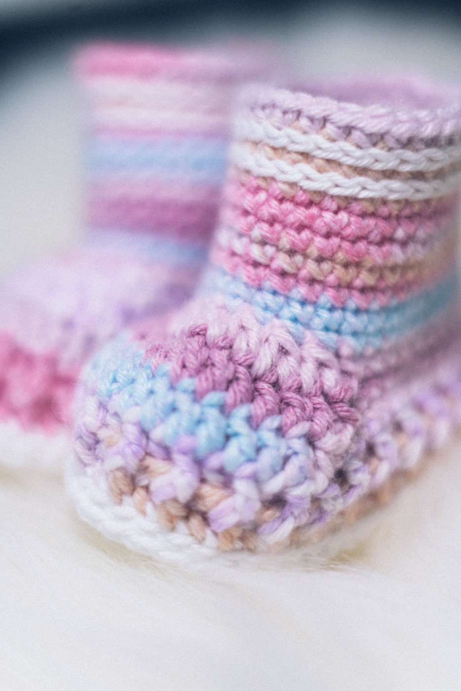 Mädchentraum Babyschuh KnittingParadise